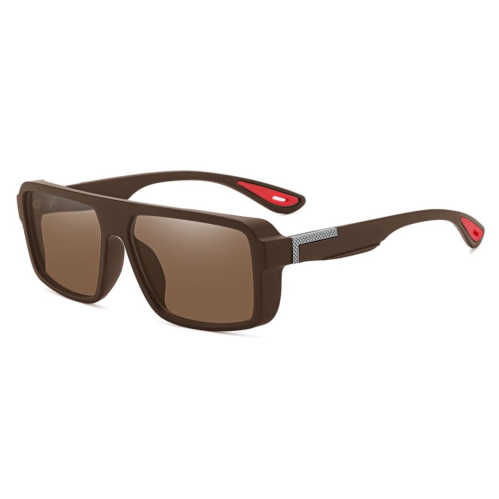 New polarized fashion sports box sunglasses UV protection sunglasses unisex driving trip