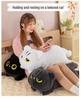 Cross-Border Long Cat Plush Pillow - Cute Cat Toy Backrest and Gift