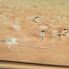 Simple Cute Girl Apple Anklets 100 %925 Sterling Silver Women Foot Jewelry Beach Barefoot Sandals Bracelet On The Leg Ankle