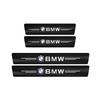 4/8Pcs Carbon Fiber Car Door Threshold Protector Stickers Waterproof For BMW M Logo E90 E60 F18E46 F30 F20 M2M5 M3 E87 M4 X3 X1