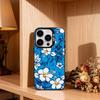 Hawaiian Hibiscus Flower   Phone Case For iPhone17,16,15,14,13,12,11 Plus,Pro Max Black Candy silver phone case