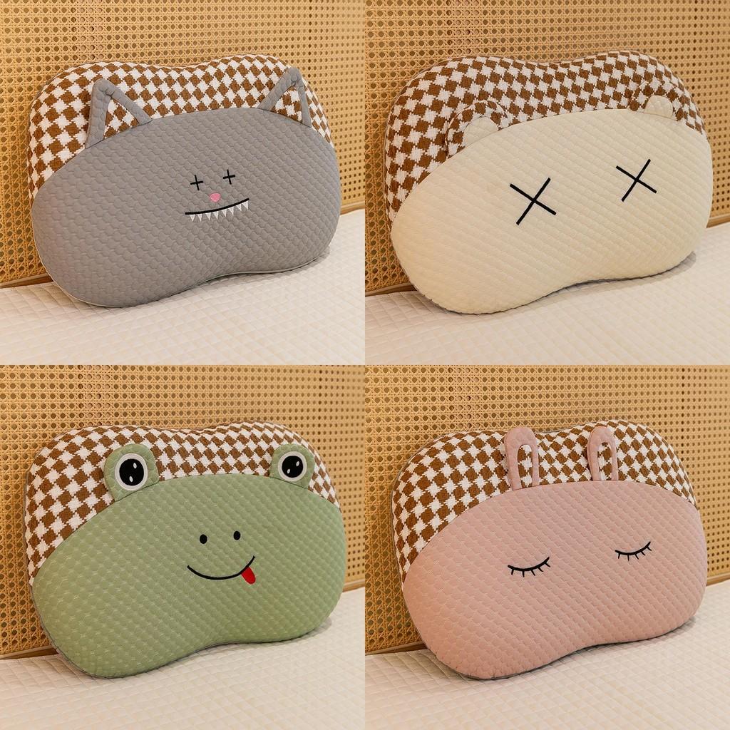 Frog Rabbit Cat Bear Plush Back Cushion Pillow Bedroom Decoration Cartoon Gift
