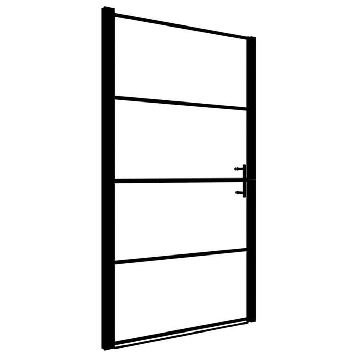 VidaXL Shower Door Shower Wall Shower Cabin Bathroom Partition House Interior Frosted Tempered Glass 146663