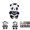 Charmantes Absolventen-Panda-Stofftier Niedliches Kuscheltier Mit Anpassbarem Logo