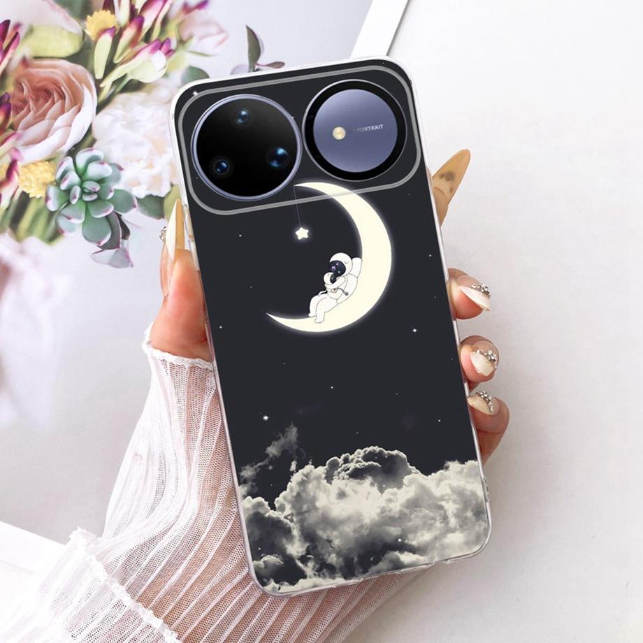 For Huawei Nova 15 Ultra 15 Pro Phone Case Soft Clear Silicone Back Cover Butterfly Dragon Cat Floral Painting Funda Nova15 Capa