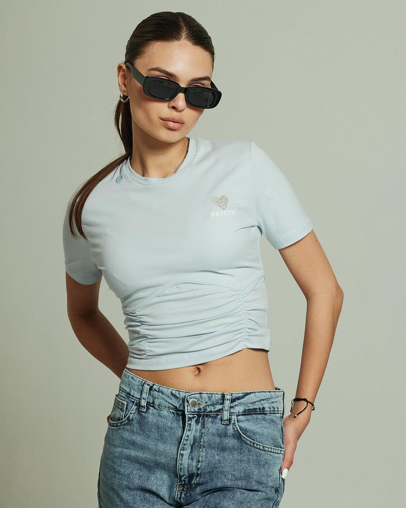 Short T-shirt Raw 36502 S Black