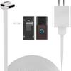 Ultra-thin Ultra-flat Power Extension Cable with App Control 4-Meter Length for Ring Doorbell Charging