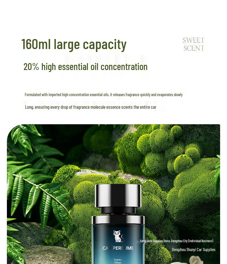 Shunyi Car Air Freshener: Long-lasting Perfume Fragrance Deodorizer