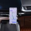 For BMW X1 IX1 U11 -2025 ABS Black Car Central Control Mobile Phone Holder GPS Navigation Bracket Interior Car Accessories