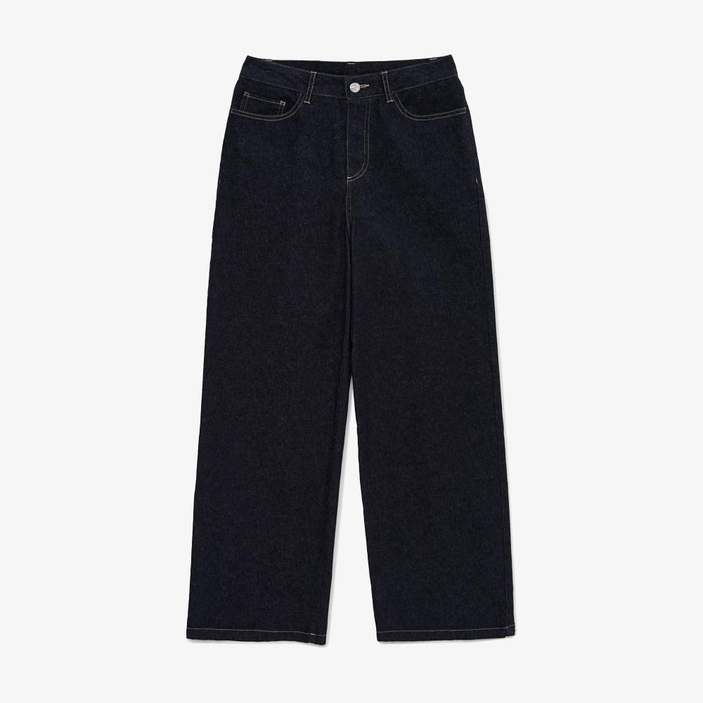 Lacoste Women's Semi-Wide Casual Denim Pants HF608E-55NHDE