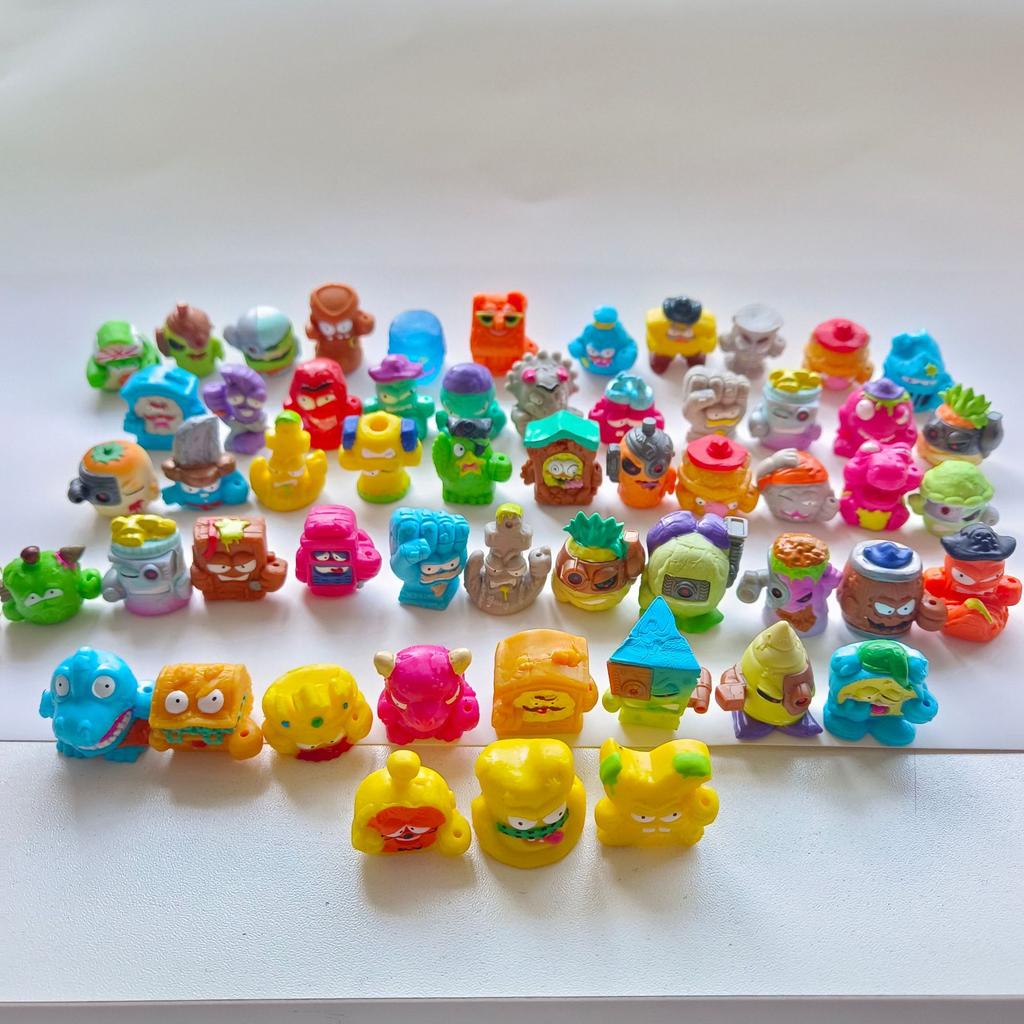 20pcs Mini Trash Zomlings Pack Figures Dolls 3-4cm Grossery Gang Garbage Collection Model Figuras Toys for Kids Gift Kids Toy