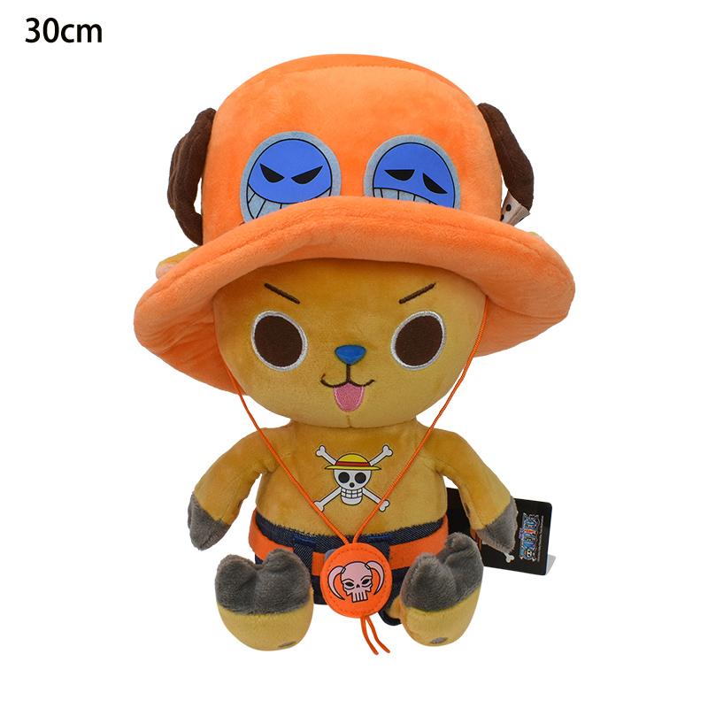 Original One Piece Plush Toys Luffy Chopper Plush Doll Anime Cute Cartoon Stuffed Peluche Birthday Gift