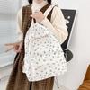 Aesthetic Floral School Bag Fashion Shoulder Bag Large Capacity Students Backpack  Travel