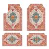 4Pcs/Set Heavy Duty Car Floor Mats Bohemian Car Accessories Durable Car Carpet  for Front Rear Seats