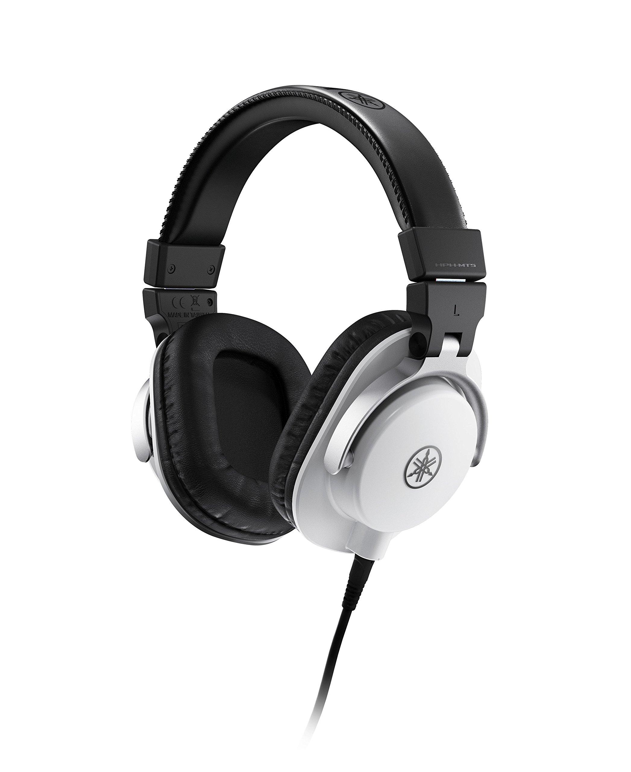 

Yamaha Студійні моніторні навушники YAMAHA HPH-MT5W білий