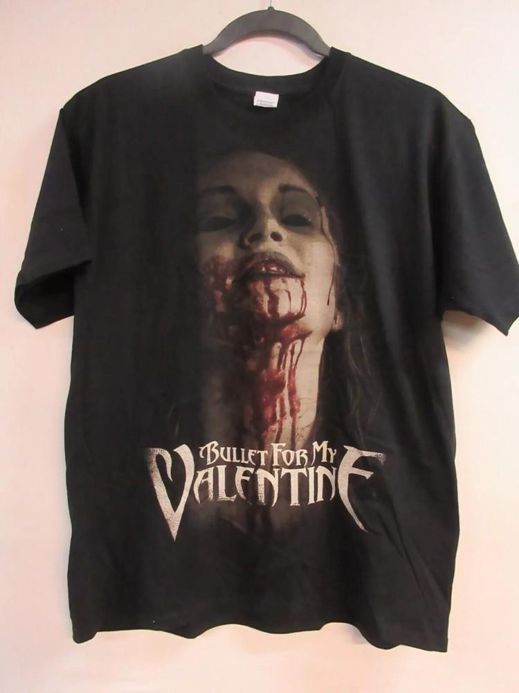 

Винтажная Пуля для My Valentine Подарок для Фанатов Мужчины S-5XL 8D48 Унисекс Футболка L