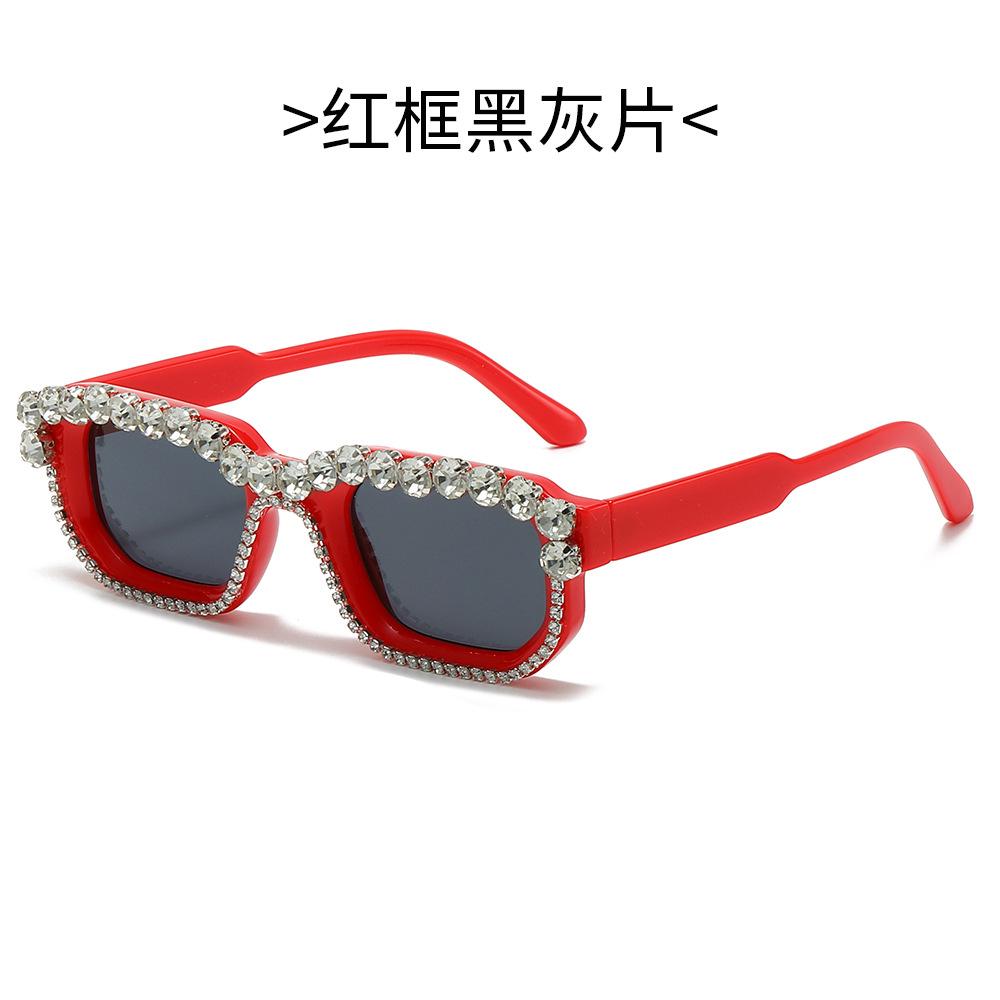 Square Sunglasses For Women & Men  Colorful Diamond-Studded Fall New Arrivals Trendy Glasses & Shades
