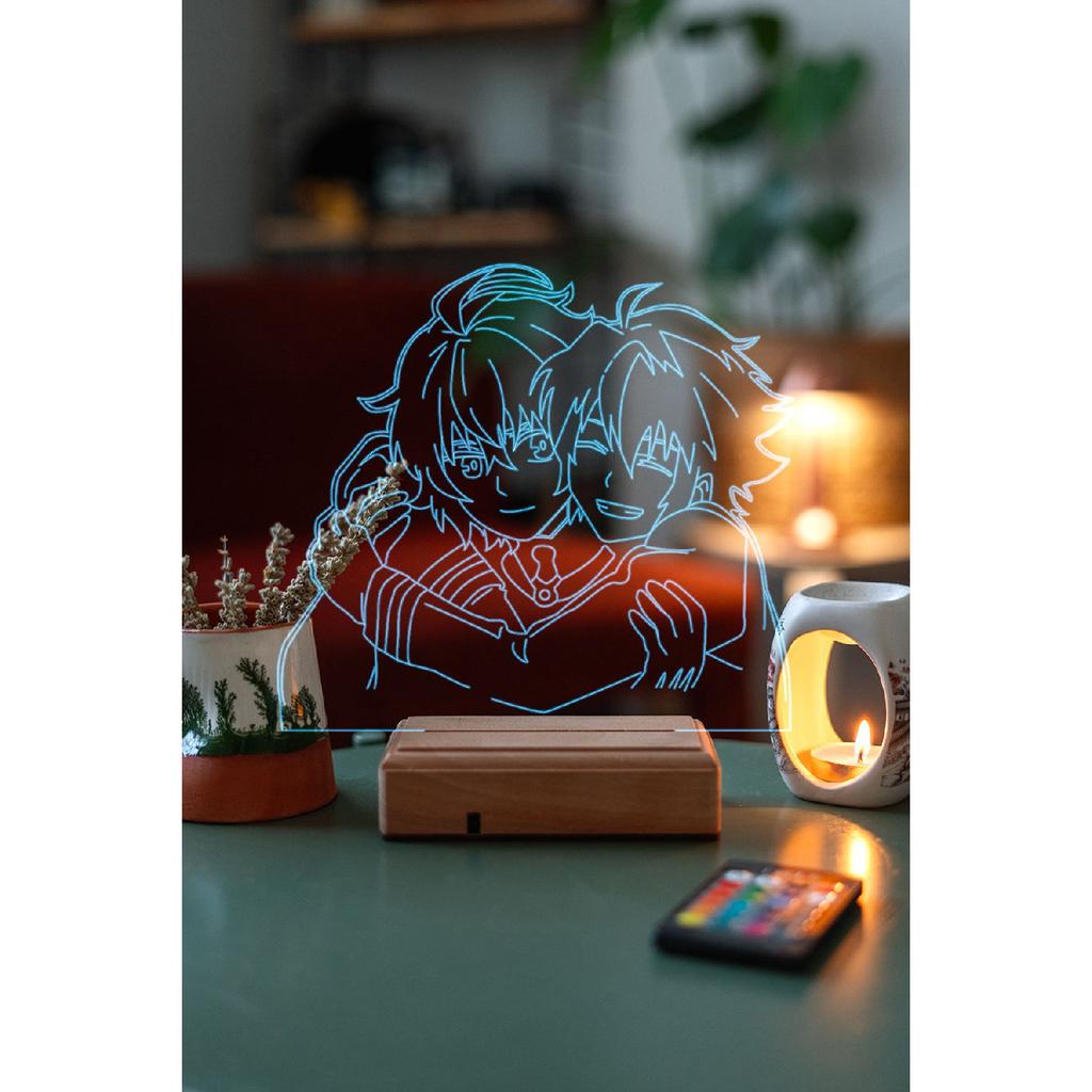 Seraph Of The End Mikaela Hyakuya And Y?ichir? Hyakuya 16color Night Light