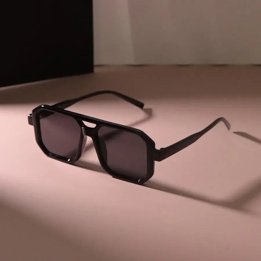 Fashion Women Men Square Sunglasses Retro Cat Eye Vintage Black Sun Glasses Female Male Eyewear