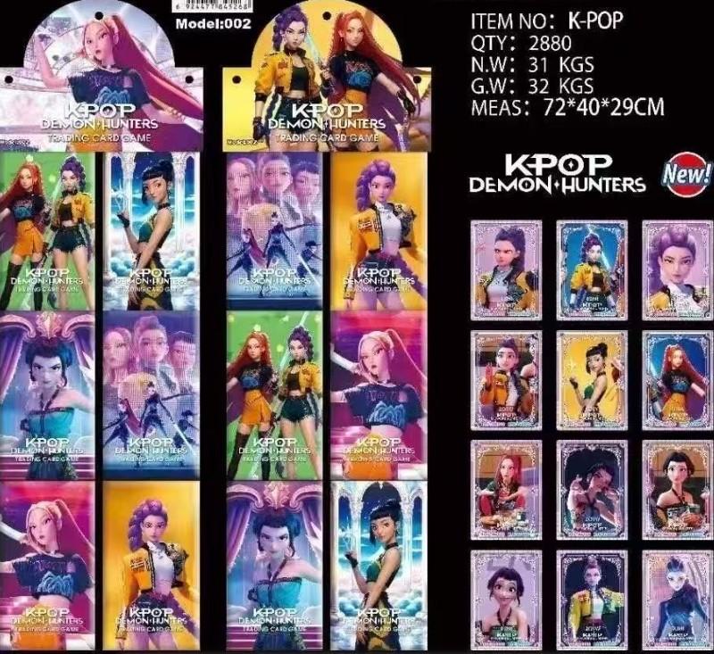 New  KPOP Witch Hunt anime card box set with 36 packs of collectible cards suitable for birthday gifts