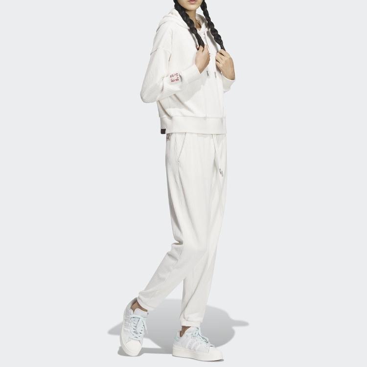 (WMNS) Adidas Originals Miffy CNY Pf Hoodies 'White' Women's HY7283