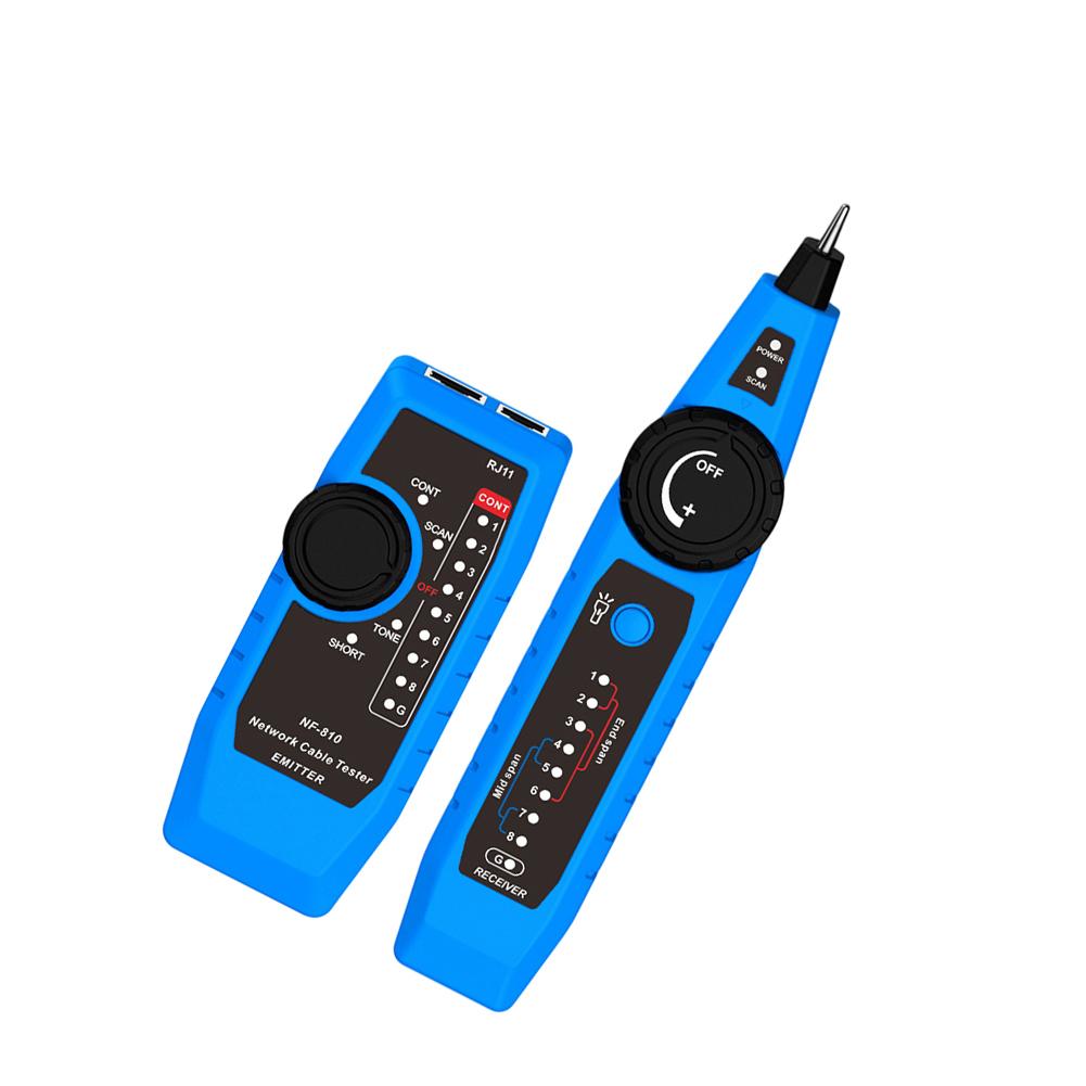 NF-810 Cable Tester for Network Installers Ethernet Cable Verification For PoE Switch Line Mapping and Audio Tone Output China Mainland