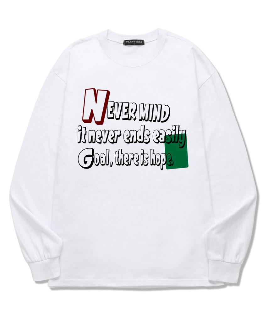 VANNWORKS Never Mind Long Sleeve (Vls099) White