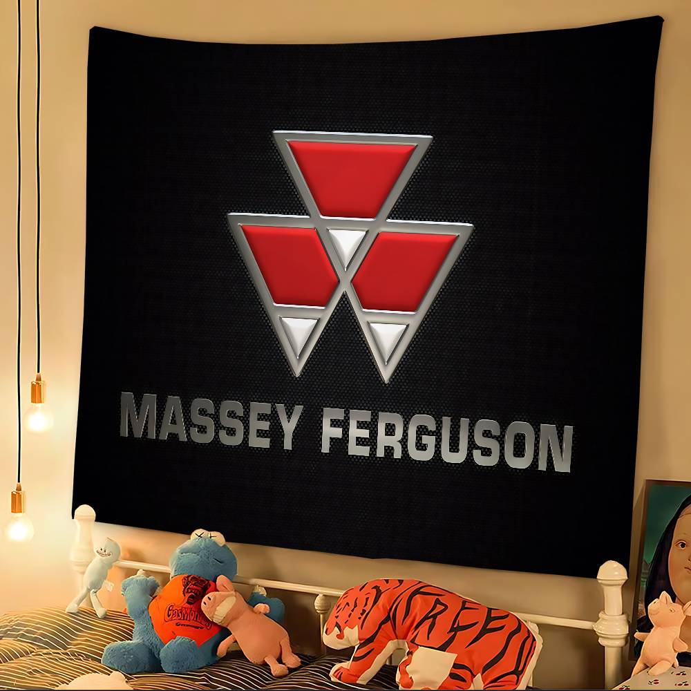 M-Massey F-Ferguson Colorful Tapestry Wall Hanging Hanging Tarot Hippie Wall Rugs Dorm Wall Art Decor