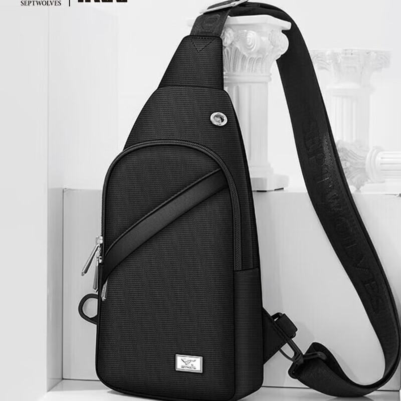 SEPTWOLVES Men s Casual Crossbody Bag