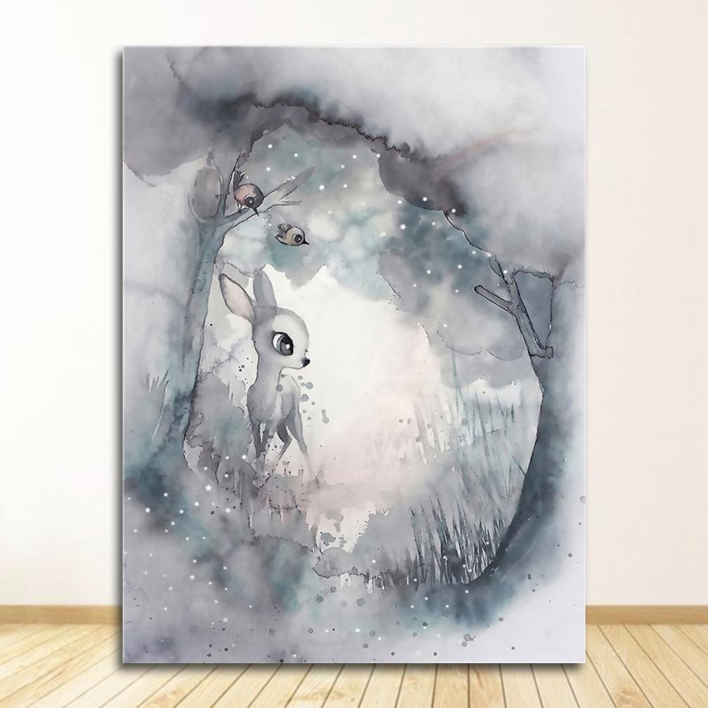 Bild Hirsch Hase Engel Flügel Tier Abstrakt Süß Wohnzimmer Heimdeko Poster  Druck Nordisch Leinwand Malerei Mädchen Schlafzimmer Wand günstig kaufen —  Preis, kostenloser Versand, echte Bewertungen mit Fotos — Joom, image size:1010x1010