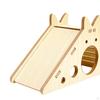 Hamster Habitat And Wooden Hideaway for Small Pets with Slide