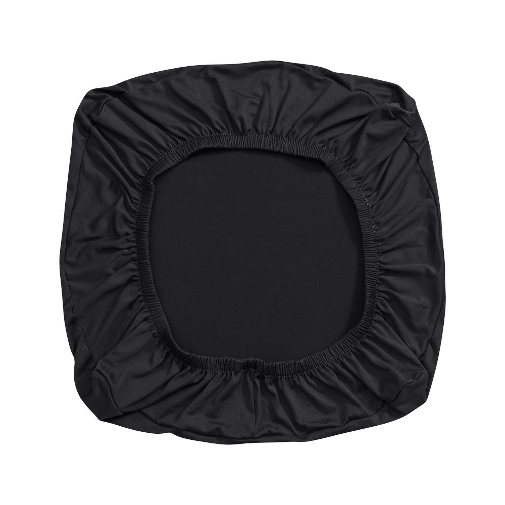 Fashion Removable Office Chair Seat Covers Stretch Washable Chair Dustproof Cover Solid Color Chair Cover Home
