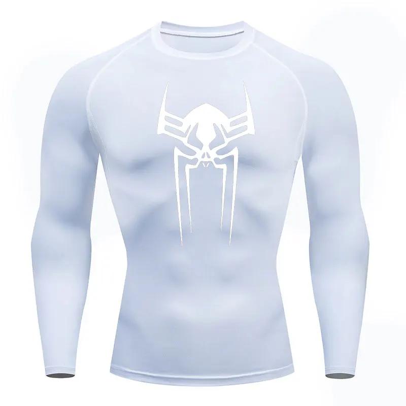 Fitness Man T-shirt Compression Men Four Seasons Vacation Casual Adult  Short Sleeve Spider  Fashion Print  Multi-color Trend