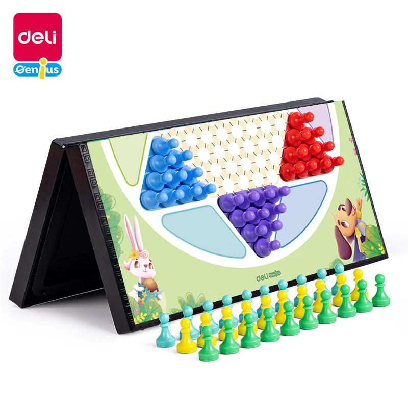 Deli Magnetic Checkers Set