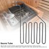 Electric Heating   for Sauna Stove Stainless Steel Straight Heat Sauna Heating   Component