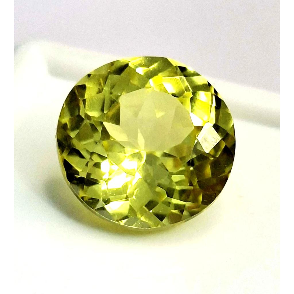 7-9 Ct Natural Yellow Sapphire Round Cut Beautiful Certified Loose Gemstone