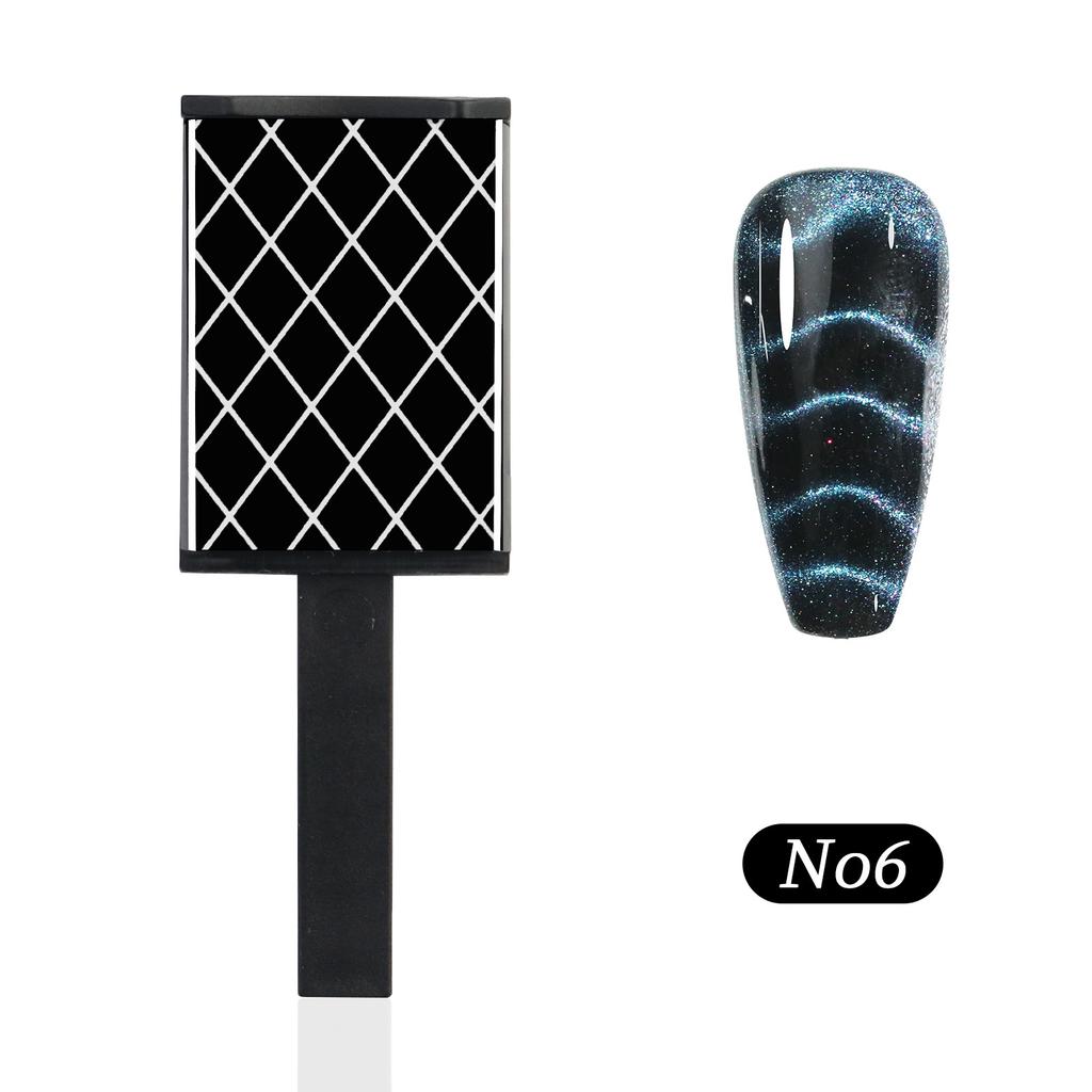 Nail Art Fancy Cat Eye Magnet Piece 3D Phantom Magnet Smalto per Unghie Colla Magnet Pattern Magnet Magic Magnet Nail Salon Special