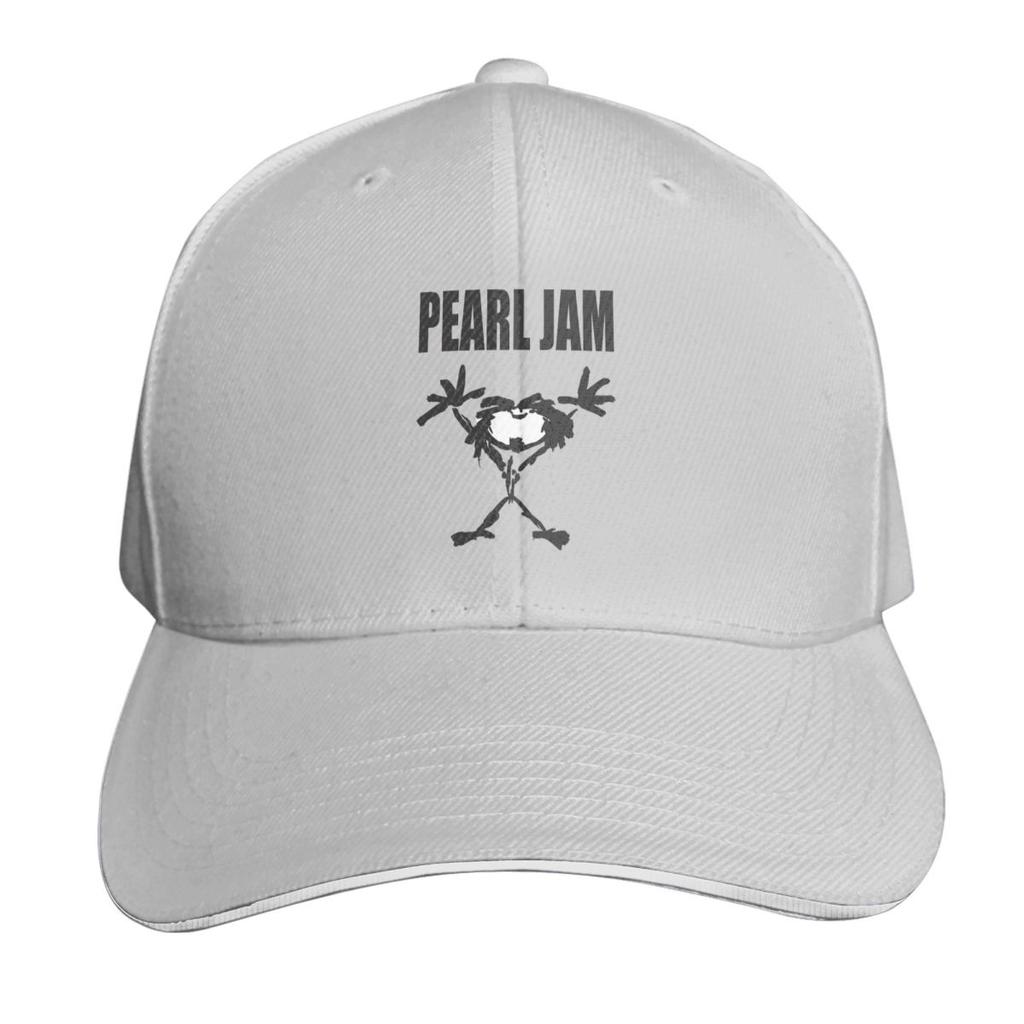 Pearls Jams Λογότυπο Αμερικανικό Ροκ Συγκρότημα Καπέλο Μόδα Casual Καπέλα Μπέιζμπολ Ρυθμιζόμενο Καπέλο Hip Hop Καλοκαιρινά Unisex Καπέλα Μπέιζμπολ