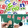 Multifunctional Children's Educational Wooden Puzzle: Magnetic Pinyin Letters & Drawing Board