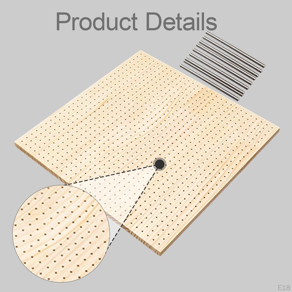 Blocking Board for Crochet Work, Versatile Use with 9 Steel Pins Knitting, DIY Projects
