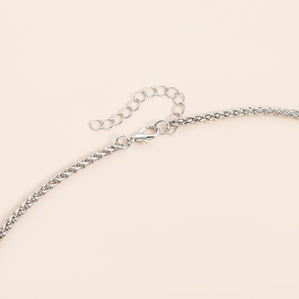 Y-shaped Square Necklace Irregular Punk Style Necklace New Long Tassel Layered Necklace for Women