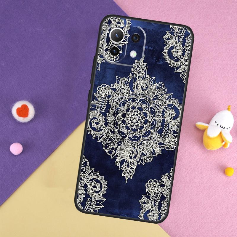 Moroccan Pattern Case For Xiaomi 15 Ultra 13 14 14T 11T 12T 13T Pro POCO X7 Pro X3 X5 X6 F5 F6 M6 Pro Cover