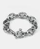 Sheen666 Anchor Silver Bracelet