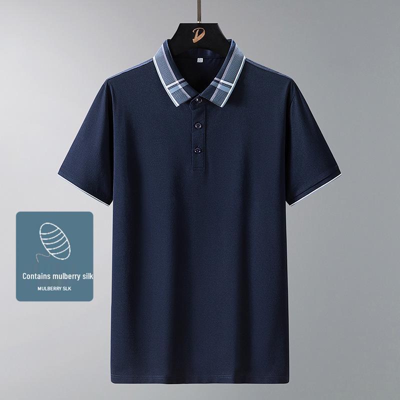 

Мужское летнее поло Woodpecker Silk с цветными блоками L