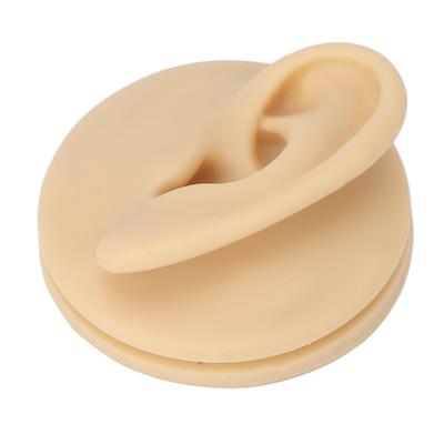 Soft Silicone Left Ear Model Ear Acupuncture Practice Model Simulation Ear Display Model