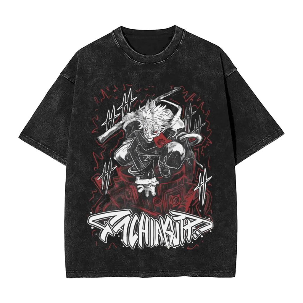 Japan Anime Gachiakuta Graphic Print TShirt Harajuku Streetwear Fashion Vintage Oversized Men Women Cotton Solf Summer New Tees