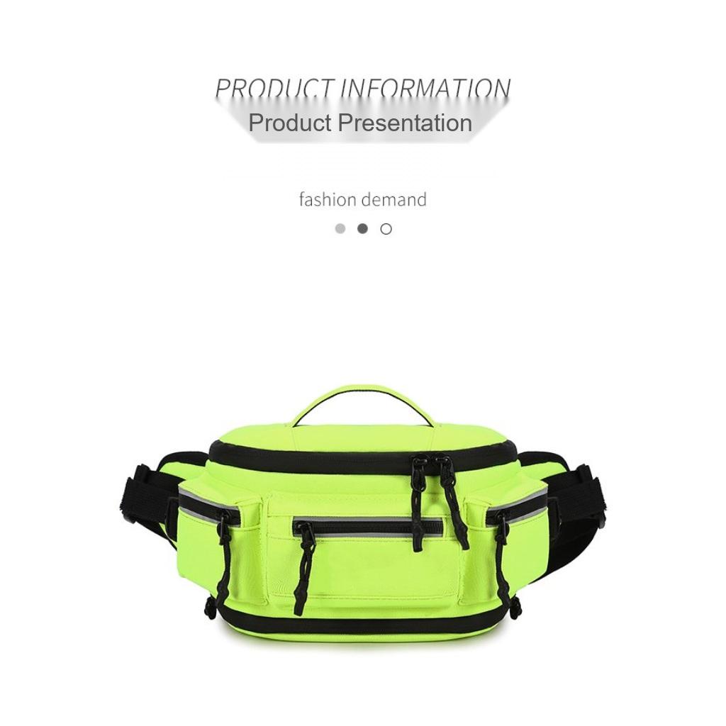 Brusttasche Unisex Nylon Mehrere Taschen Verstellbarer Riemen für den täglichen Gebrauch