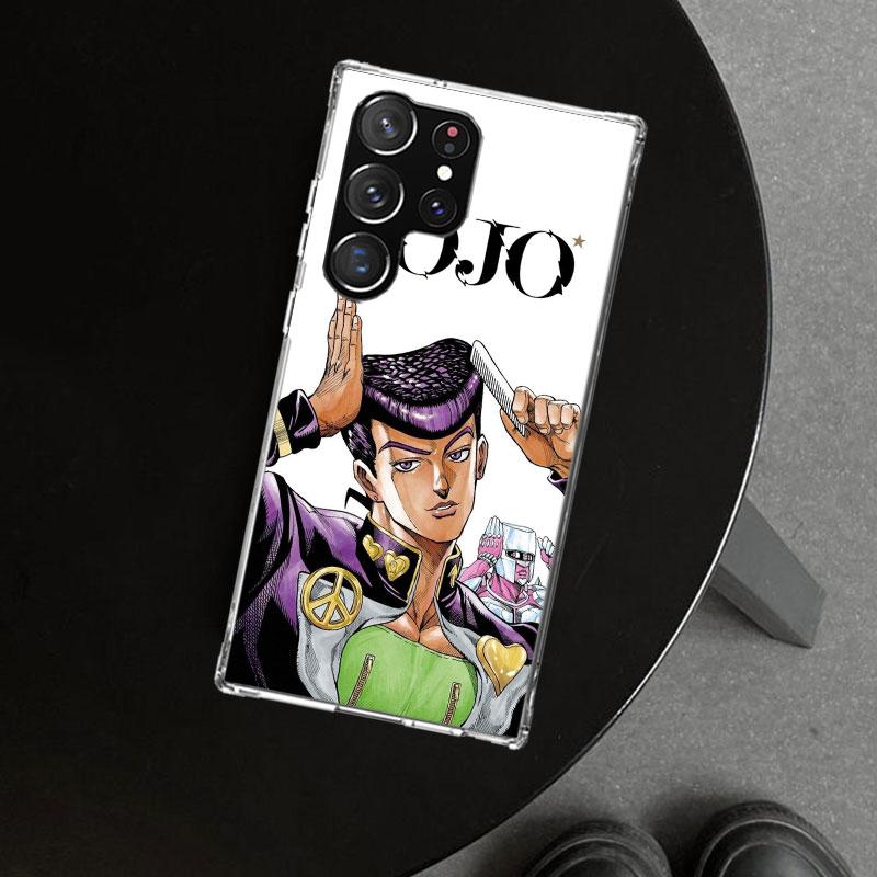 JoJo Adventure Higashikata Josuke Phone Case Cover for Samsung Galaxy S26 S25 Edge S24 S23 Ultra S22 Plus S21 FE S20 + Art Custo