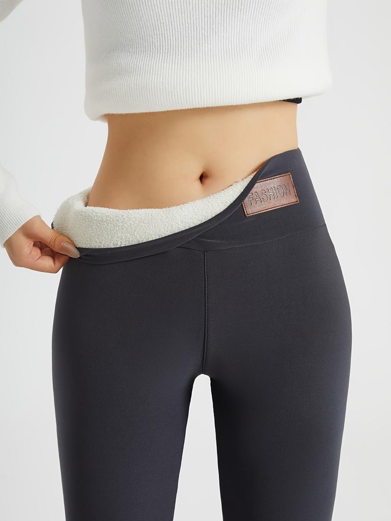 Women's Winter Warm Thickened High-Waisted Leggings  Stretchy SlimSheer Opaque Fabric for Cold Weather  Winter Leggings for Women Warm