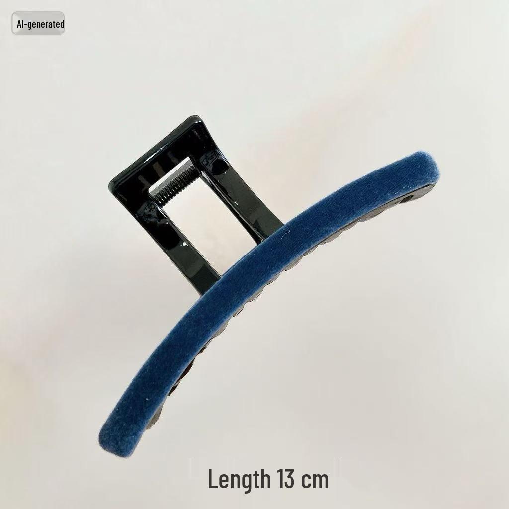 

Versatile Velvet Claw Clip: Japanese & Korean Updo Hair Accessory